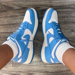 Nike dunk lows “ University blues ”